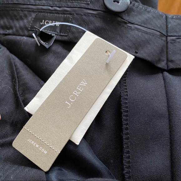 J. CREW CROSBY SATIN STRIPED SUIT PANTS - Picture 9 of 12